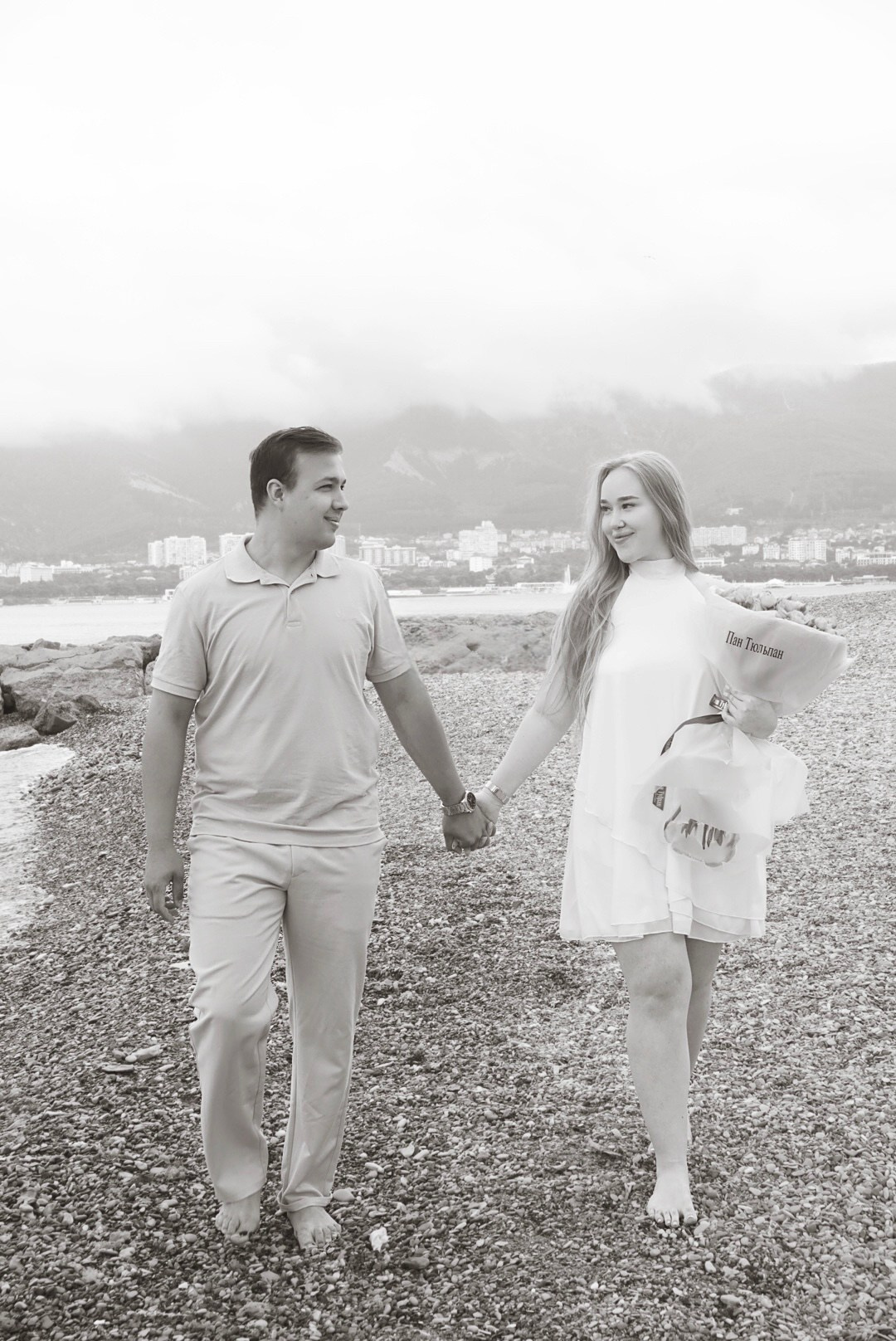 Love story на берегу моря. Портретный фотограф Шаповалова Диана