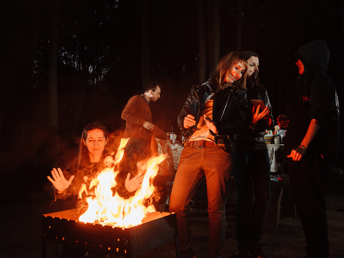 Москва, Лес, Свадьба. Свадебный фотограф Юлия Логинова