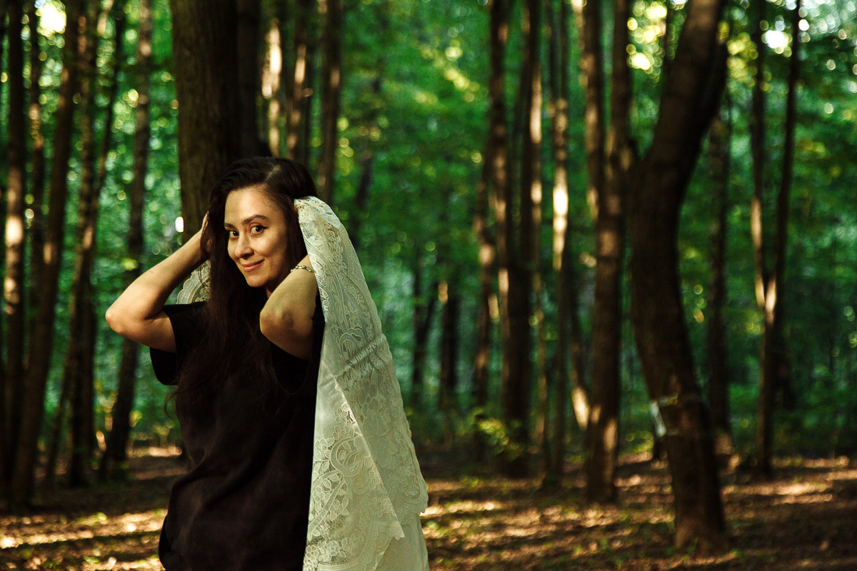 Москва, Лес, Свадьба. Свадебный фотограф Юлия Логинова
