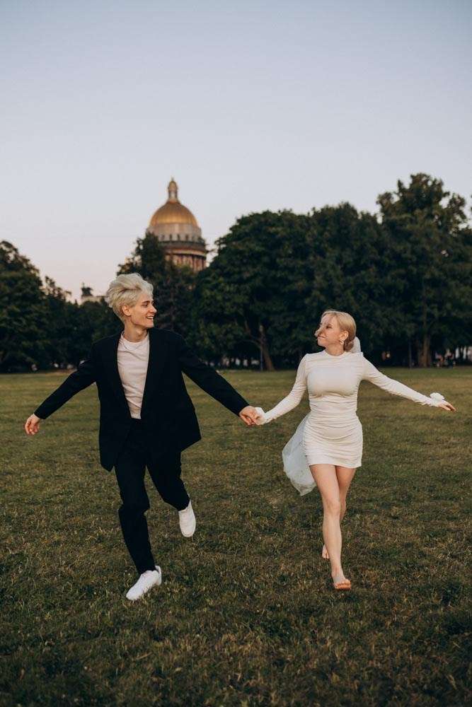 Саша и Вика | Дворец бракосочетания 1. Свадебный и love story фотограф в Санкт-Петербурге