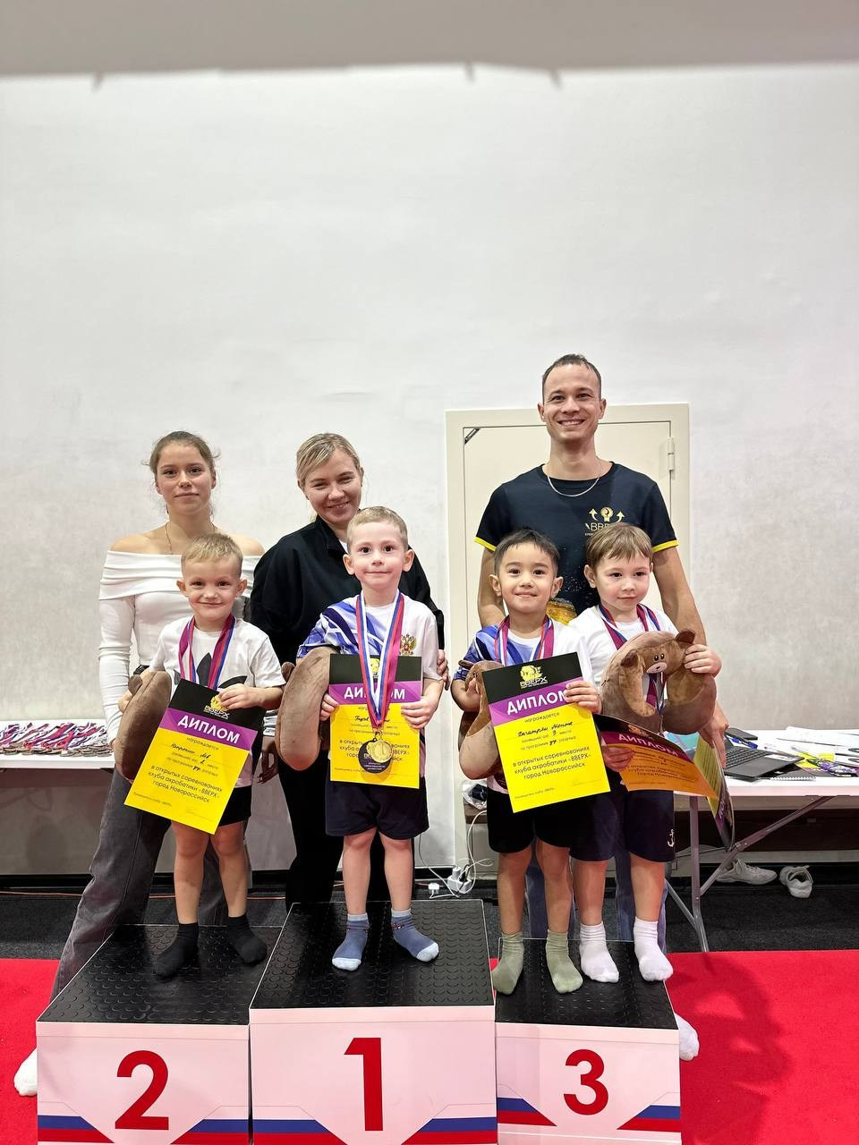 Акробатика г. Новороссийск для детей — Акробатический центр «Вверх» —