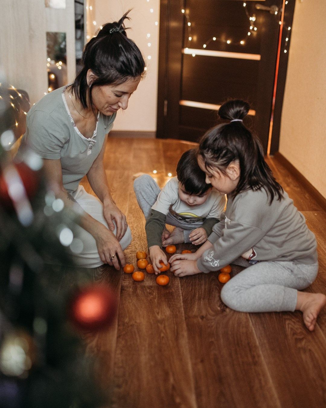 Новогодняя: Рита, Тигран и Регина. Фотограф г. Хабаровск