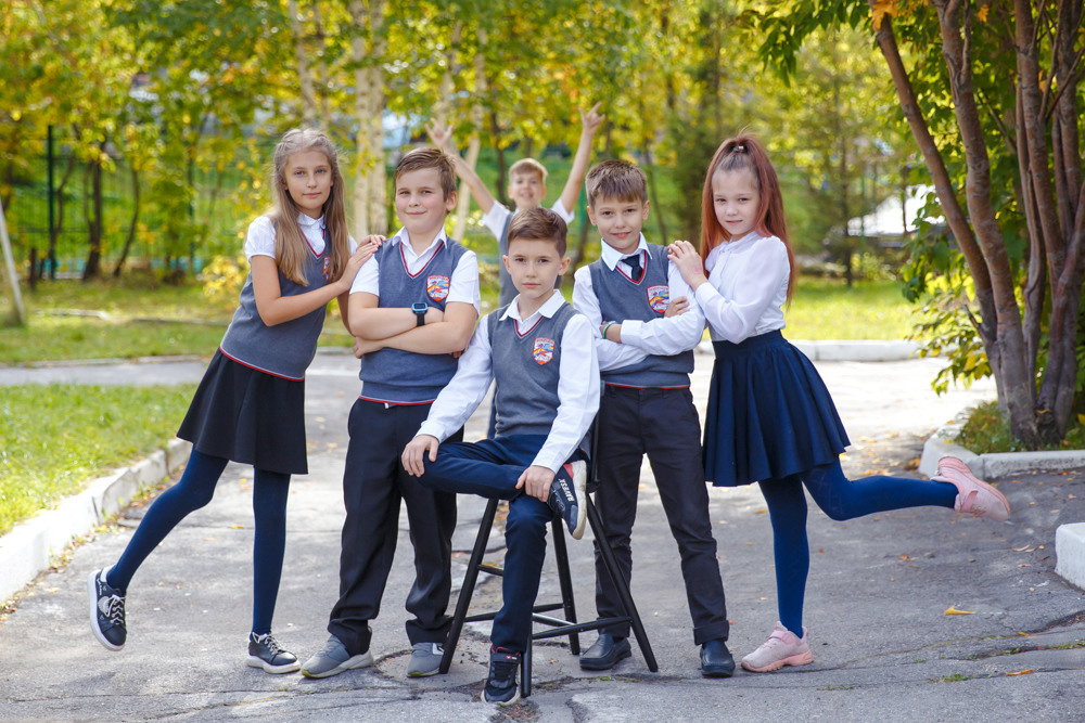 Фото на улице для 4 класса. Выпускные альбомы в школе и детском саду