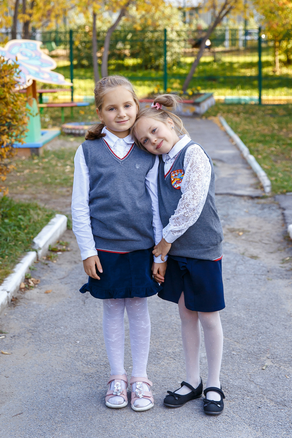 Фото на улице для 1 класса. Выпускные альбомы в школе и детском саду