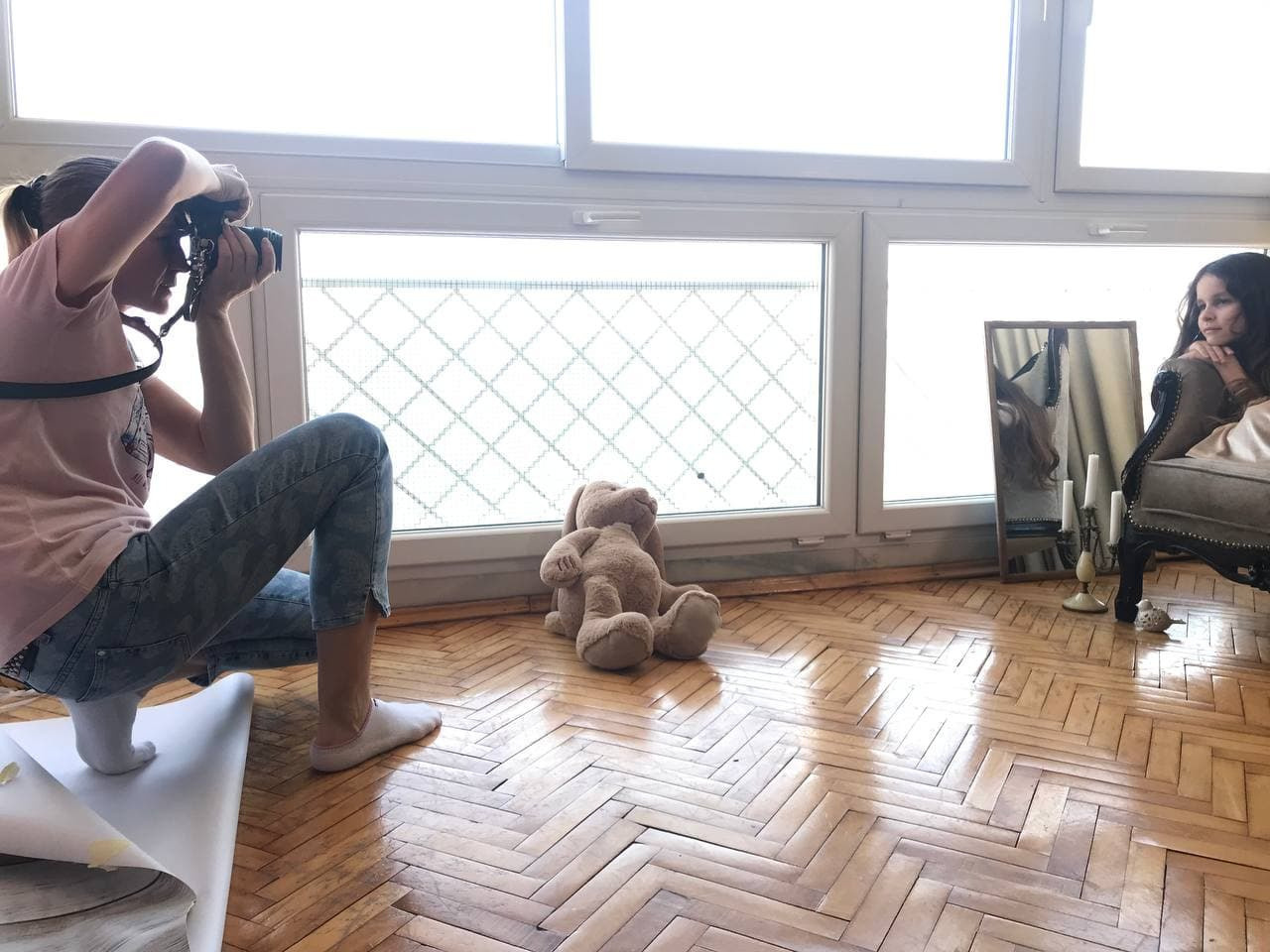 Backstage. Professional family and children’s photographer in Izmir Irina Eron