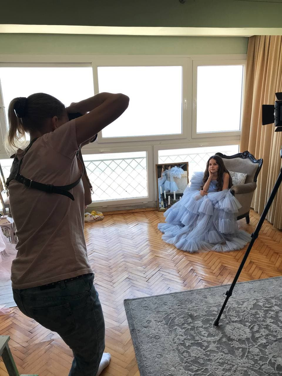 Backstage. Professional family and children’s photographer in Izmir Irina Eron