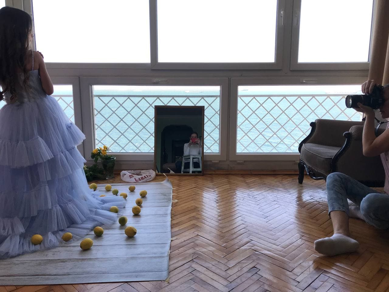 Backstage. Professional family and children’s photographer in Izmir Irina Eron