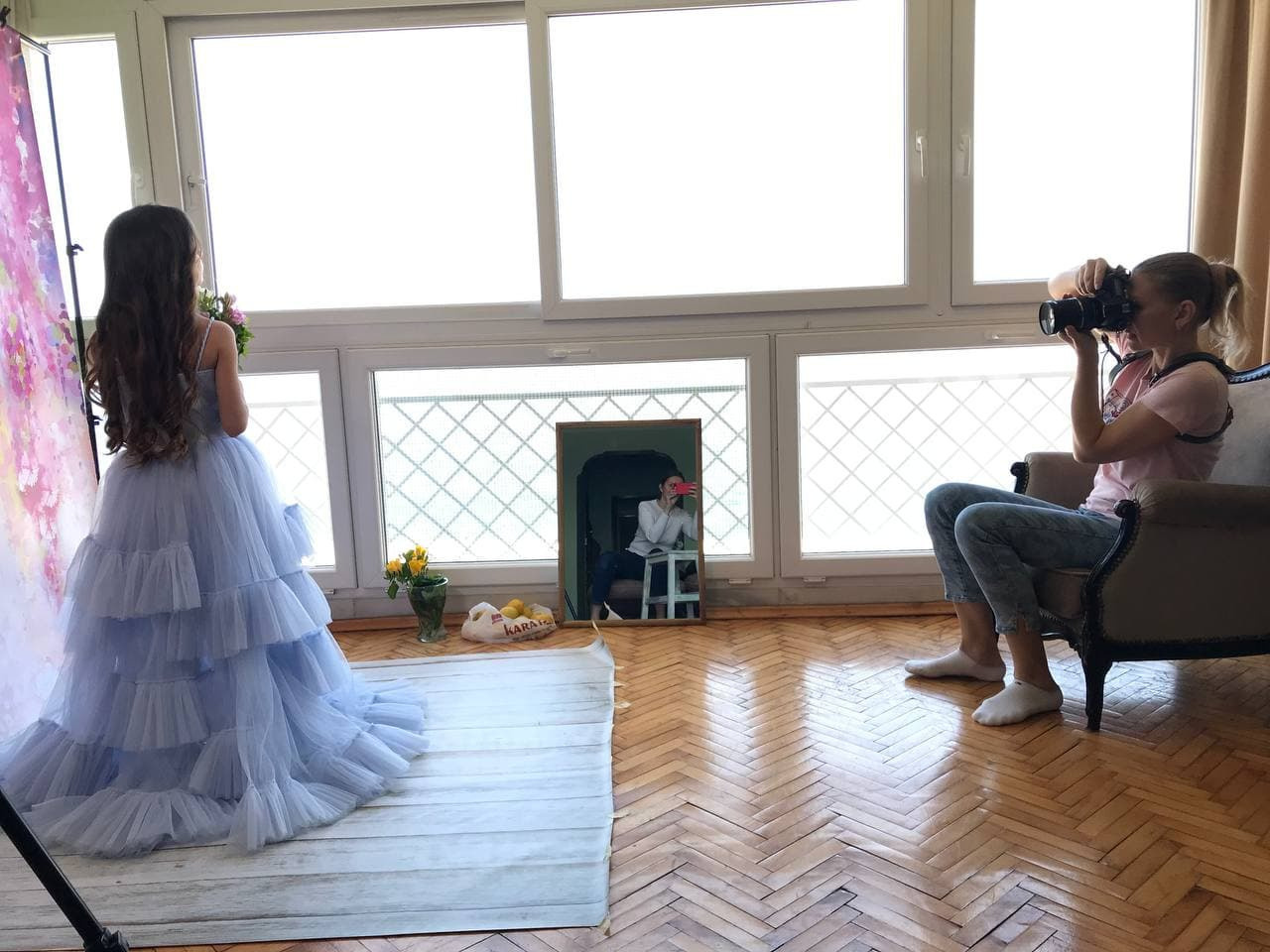 Backstage. Professional family and children’s photographer in Izmir Irina Eron
