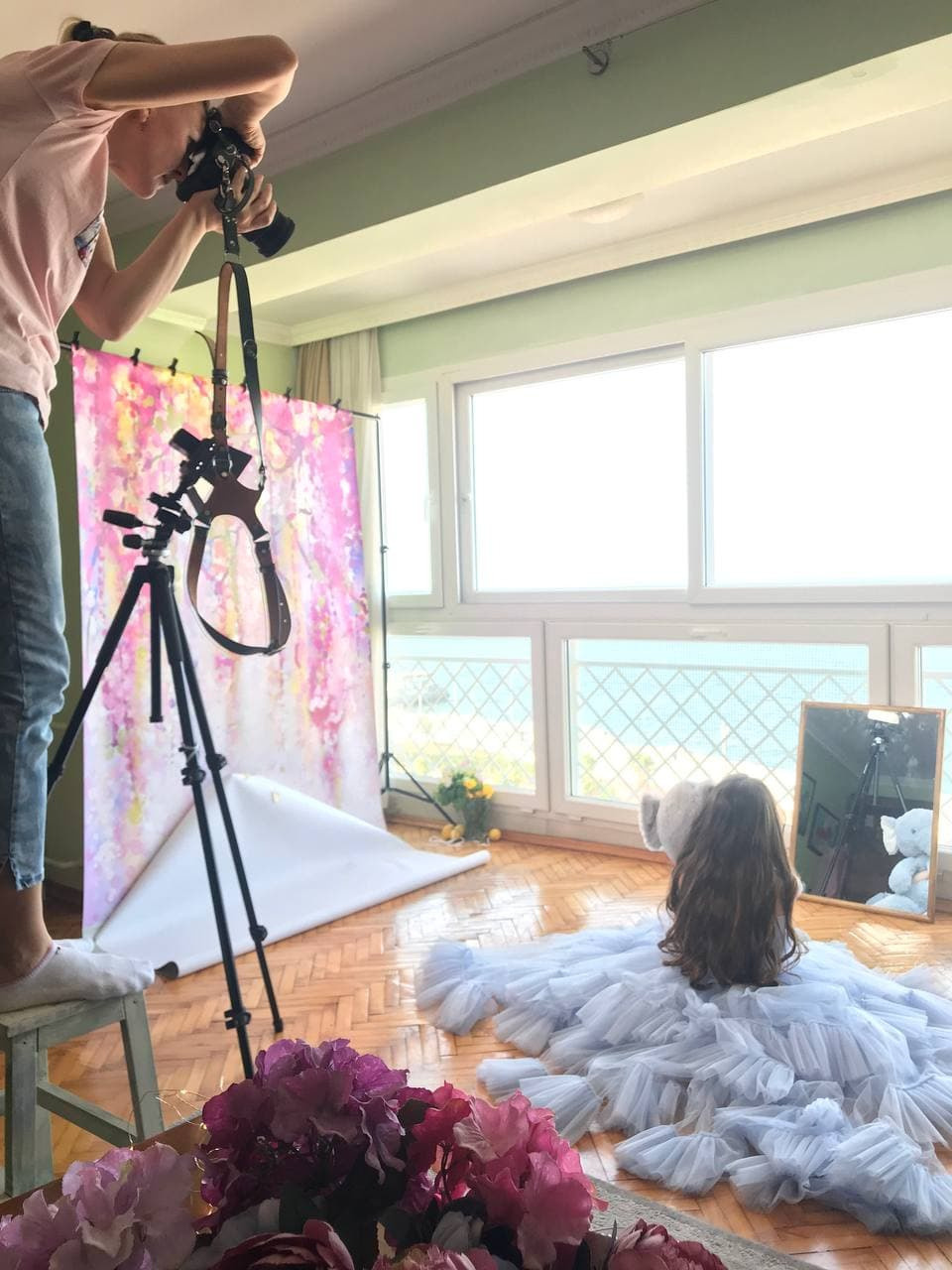 Backstage. Professional family and children’s photographer in Izmir Irina Eron