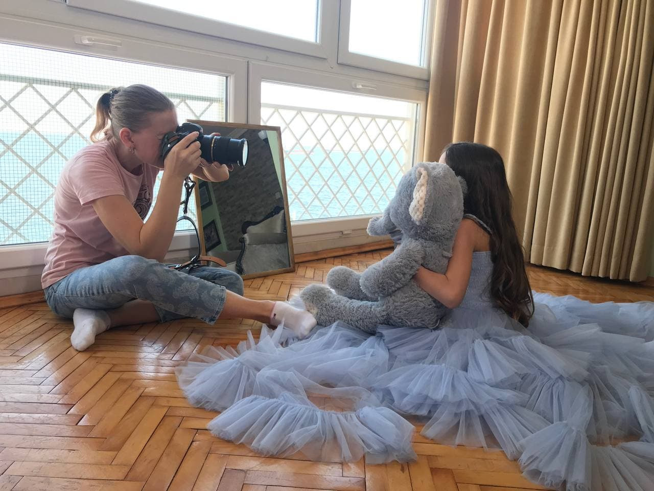 Backstage. Professional family and children’s photographer in Izmir Irina Eron