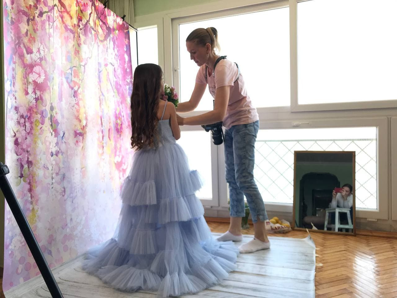 Backstage. Professional family and children’s photographer in Izmir Irina Eron