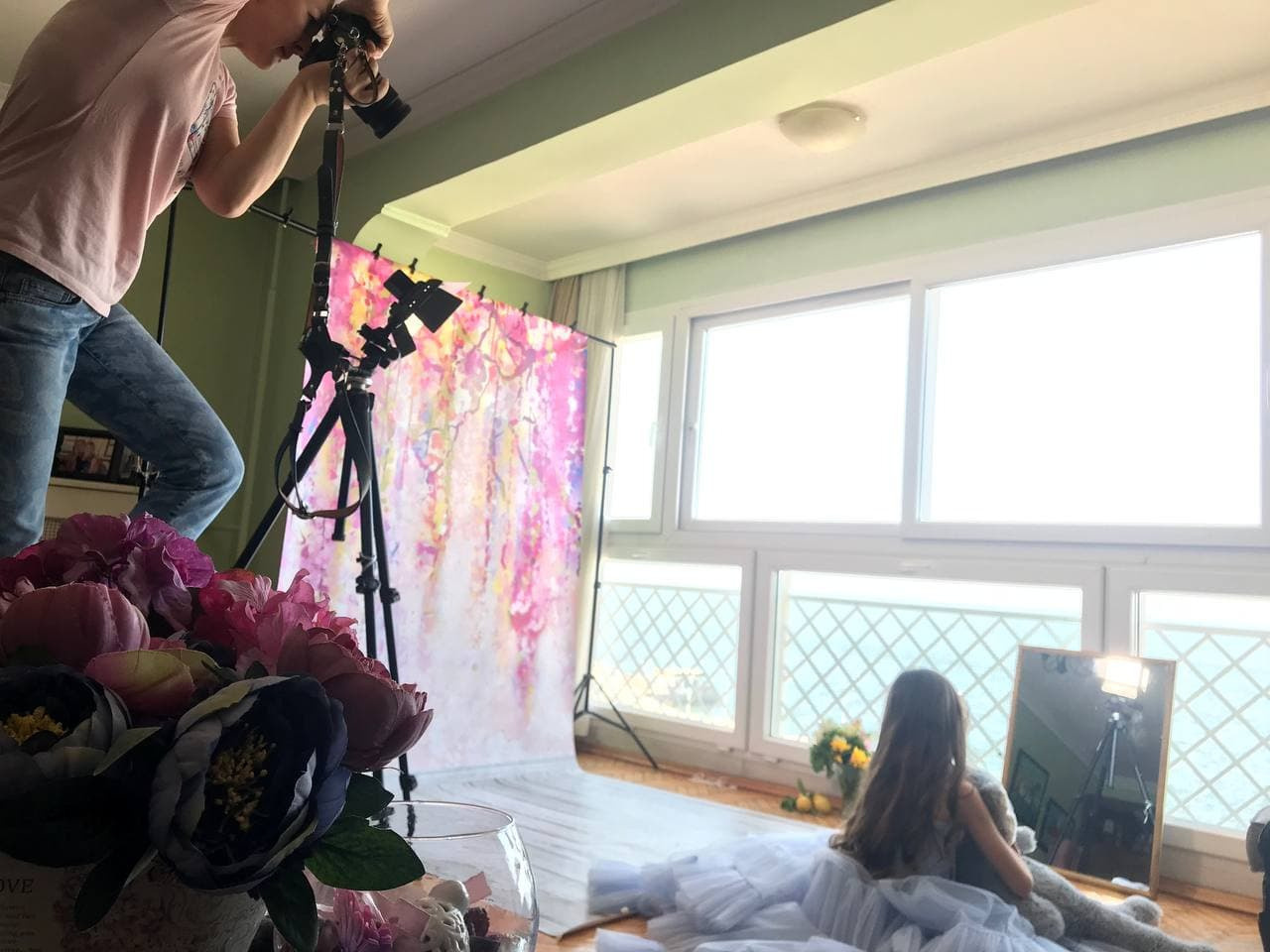 Backstage. Professional family and children’s photographer in Izmir Irina Eron