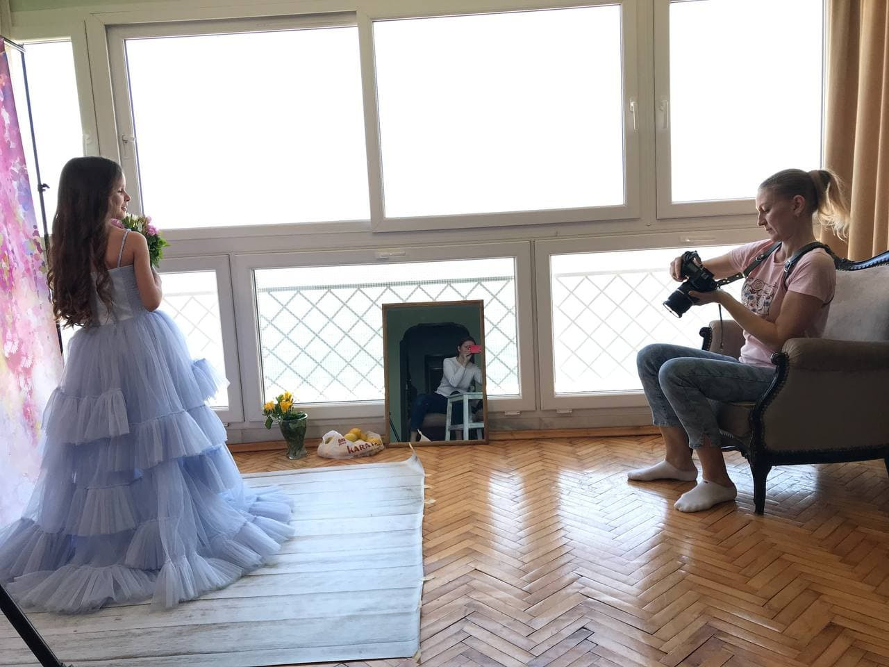 Backstage. Professional family and children’s photographer in Izmir Irina Eron