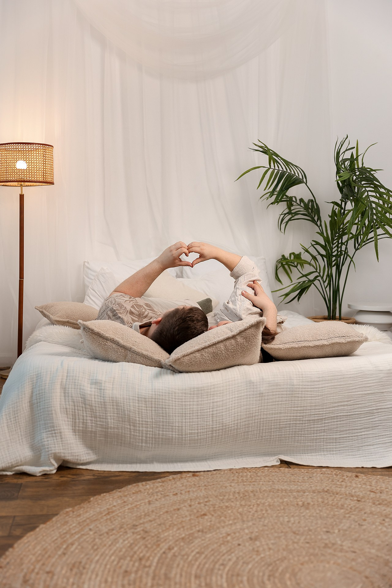 Парная фотосессия беременности в Санкт-Петербурге