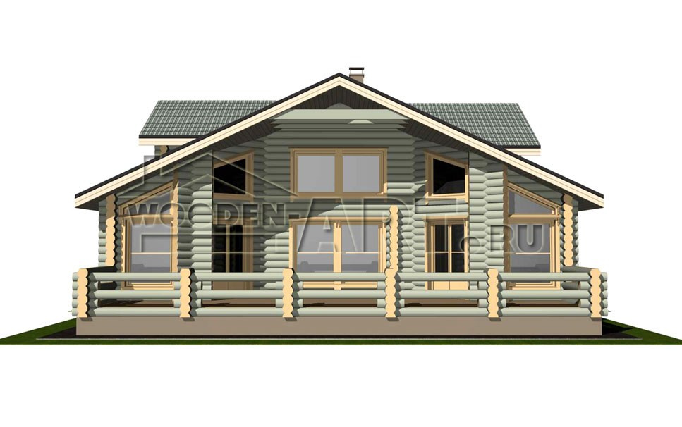 «Красное село» 504 кв. м. Проекты деревянных домов