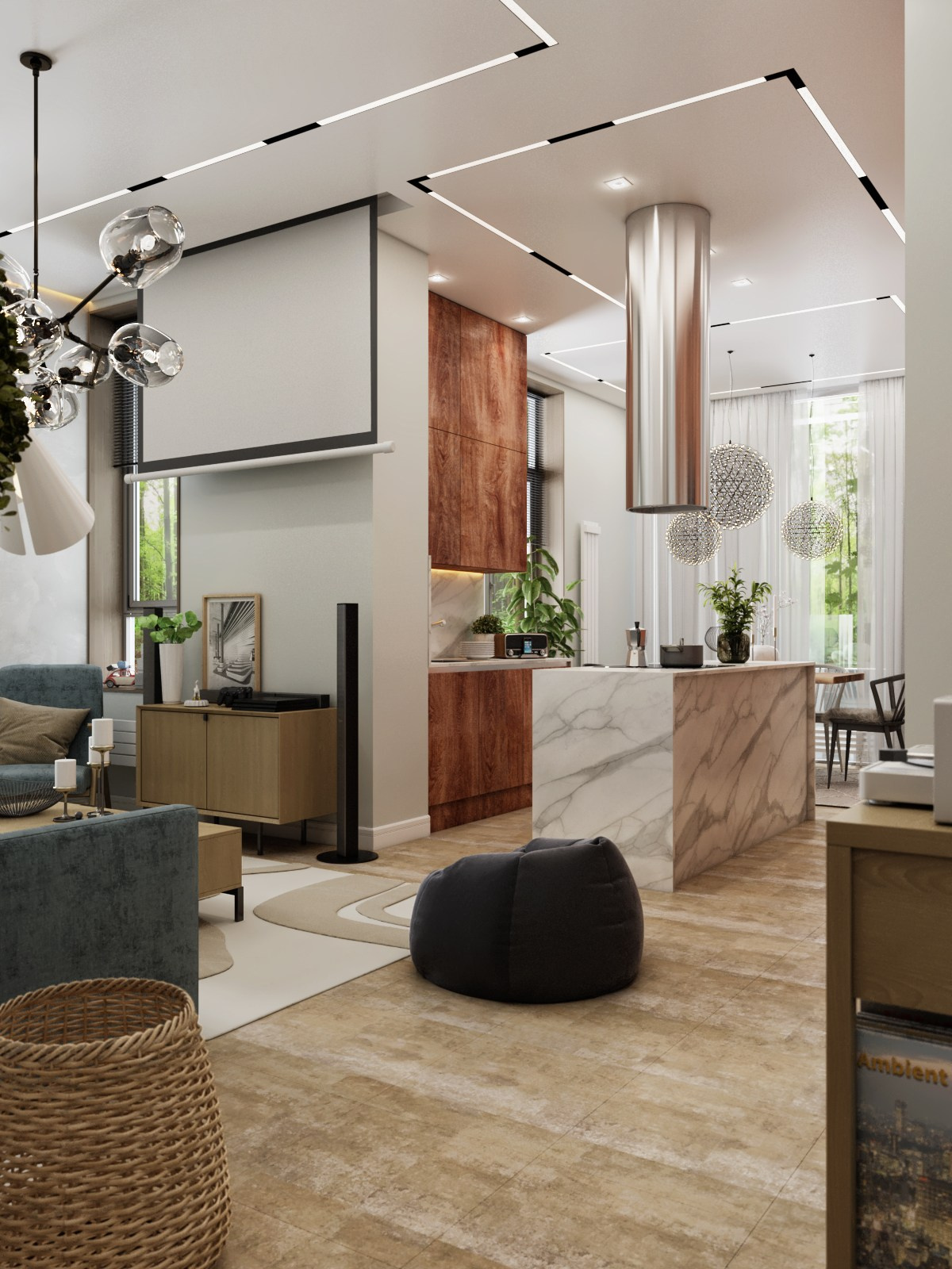 Квартира в ЖК Пряники, г. Владивосток. Дизайн-проекты жилых и общественных пространств во Владивостоке