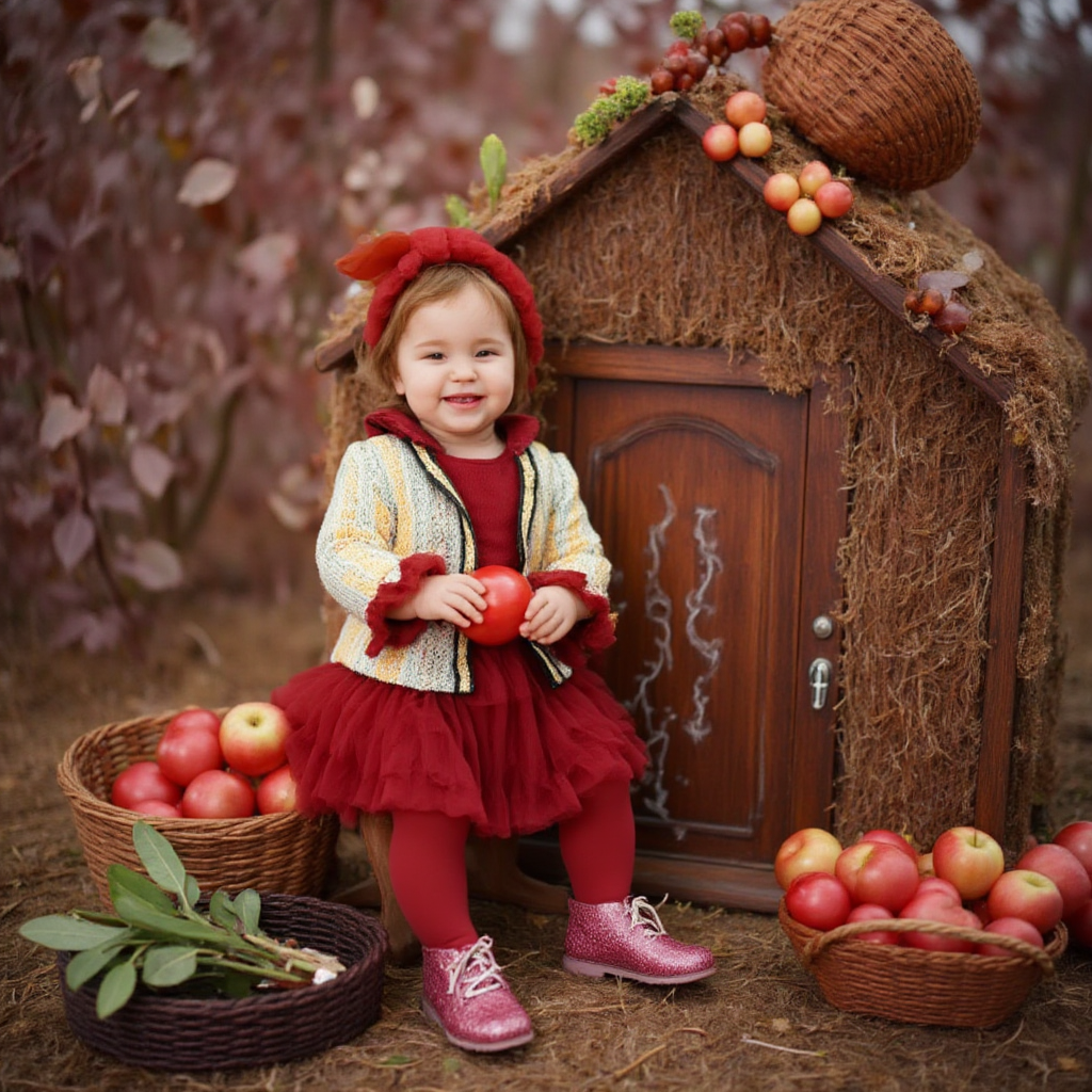 Фотосессия в Сказочном Лесу. Детская Фотостудия ГОДОВАСИКИ в Санкт-Петербурге фотосесия на годик
