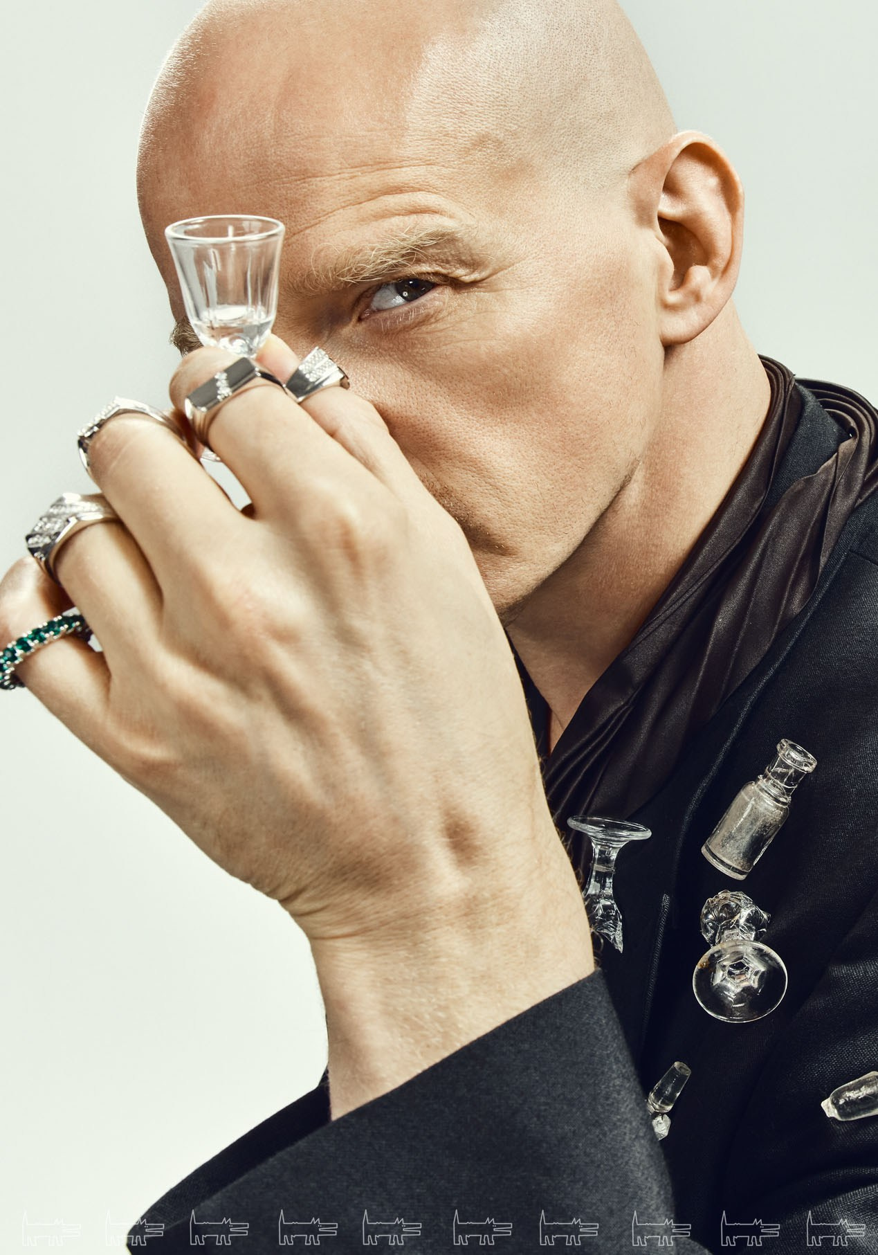 Cover story Yura Kolokolnikov for Sobaka'26. Vasiliy Shvetsov