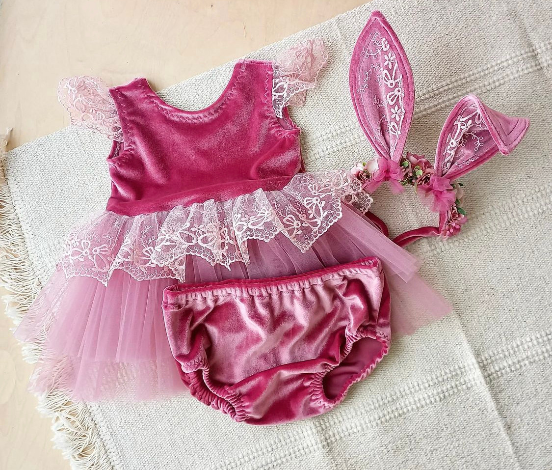 Наряды для девочек с 6-24 месяцев