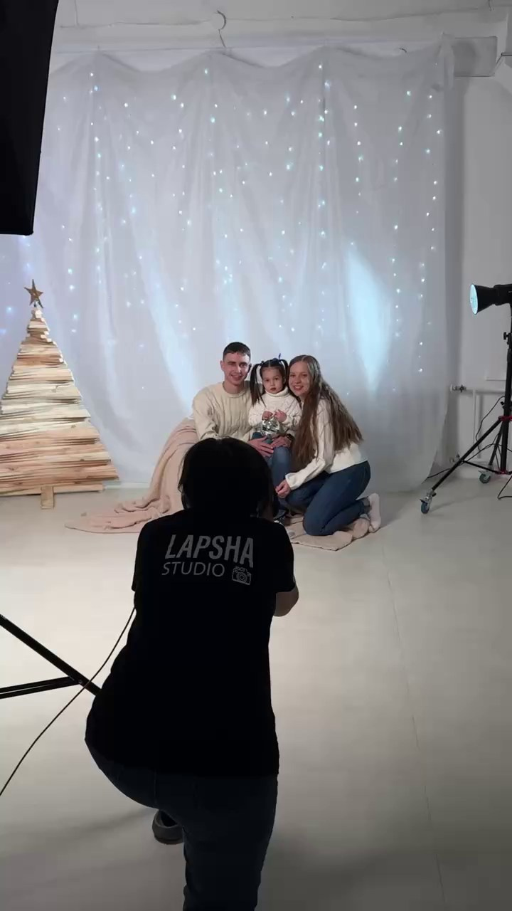 Семейная новогодняя фотосессия. Фотограф для бизнеса в Перми Марина Третьякова