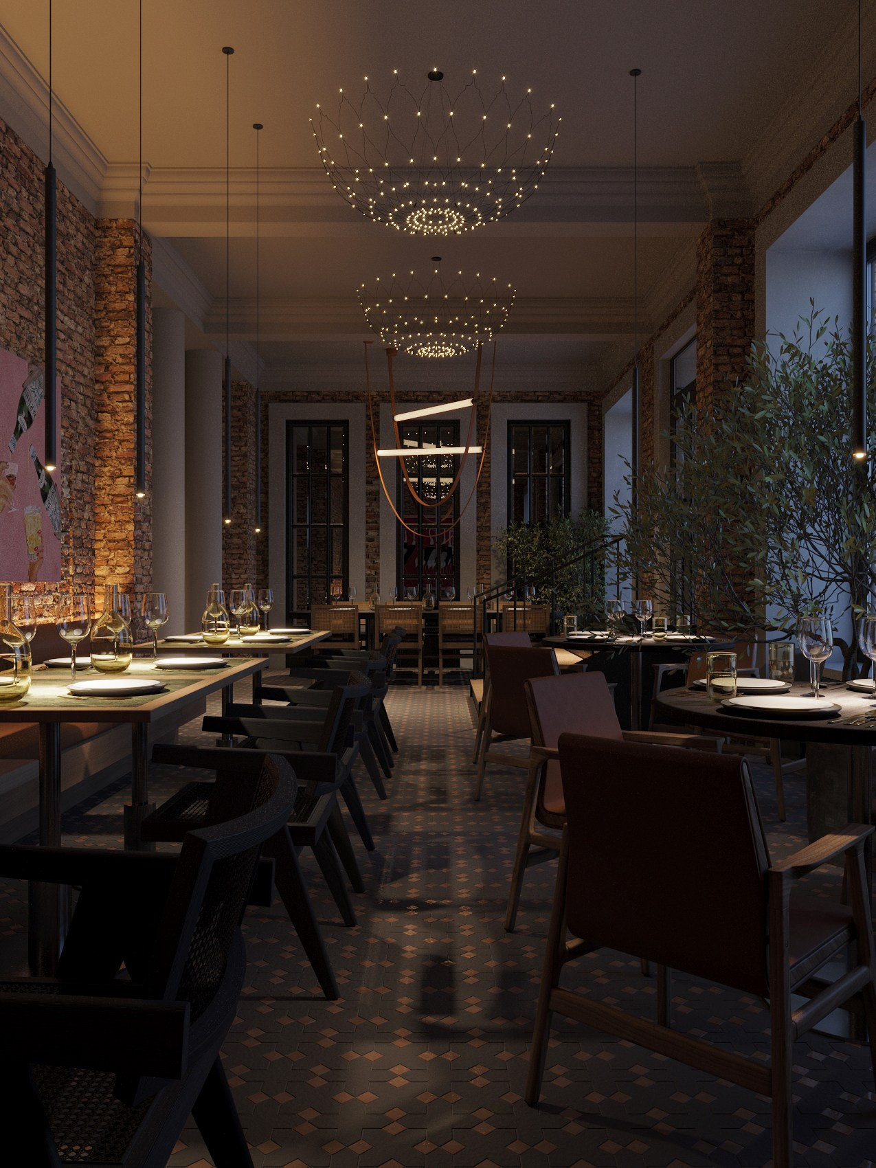 Ресторан «Трепет и Томаты». Rezells Architects — студия дизайна жилых и коммерческих интерьеров