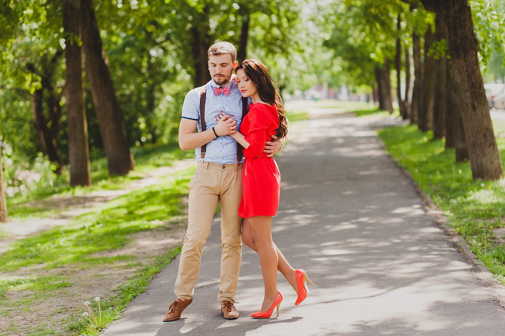 Катя и Виталик. Лавстори и свадебная прогулка. Фотограф в Варшаве Анна Розова