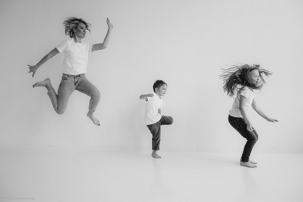 Семейная в студии. Семейный, портретный и свадебный фотограф в Санкт-Петербурге и Москве