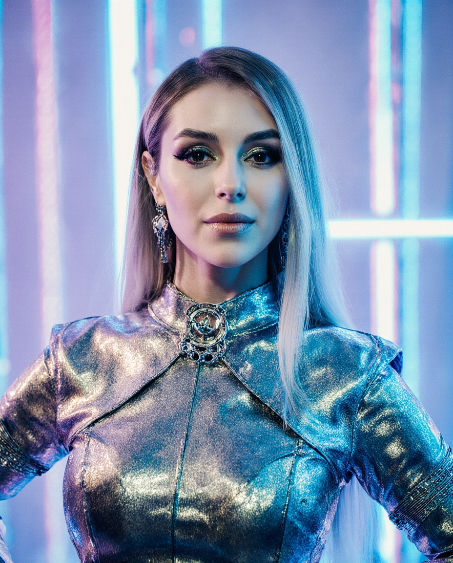 Портретные фото. AI-фотограф — Ольга Герман. Нейрофотосессии, уникальные цифровые портреты и образы будущего