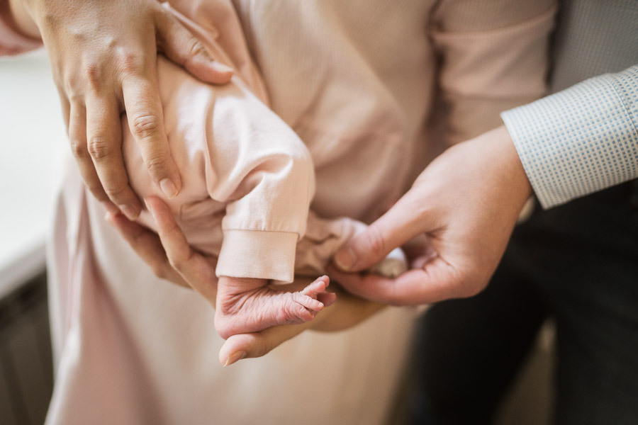 Fresh 24/48 newborn photos | First days in the hospital or at home | Anny Smirnova