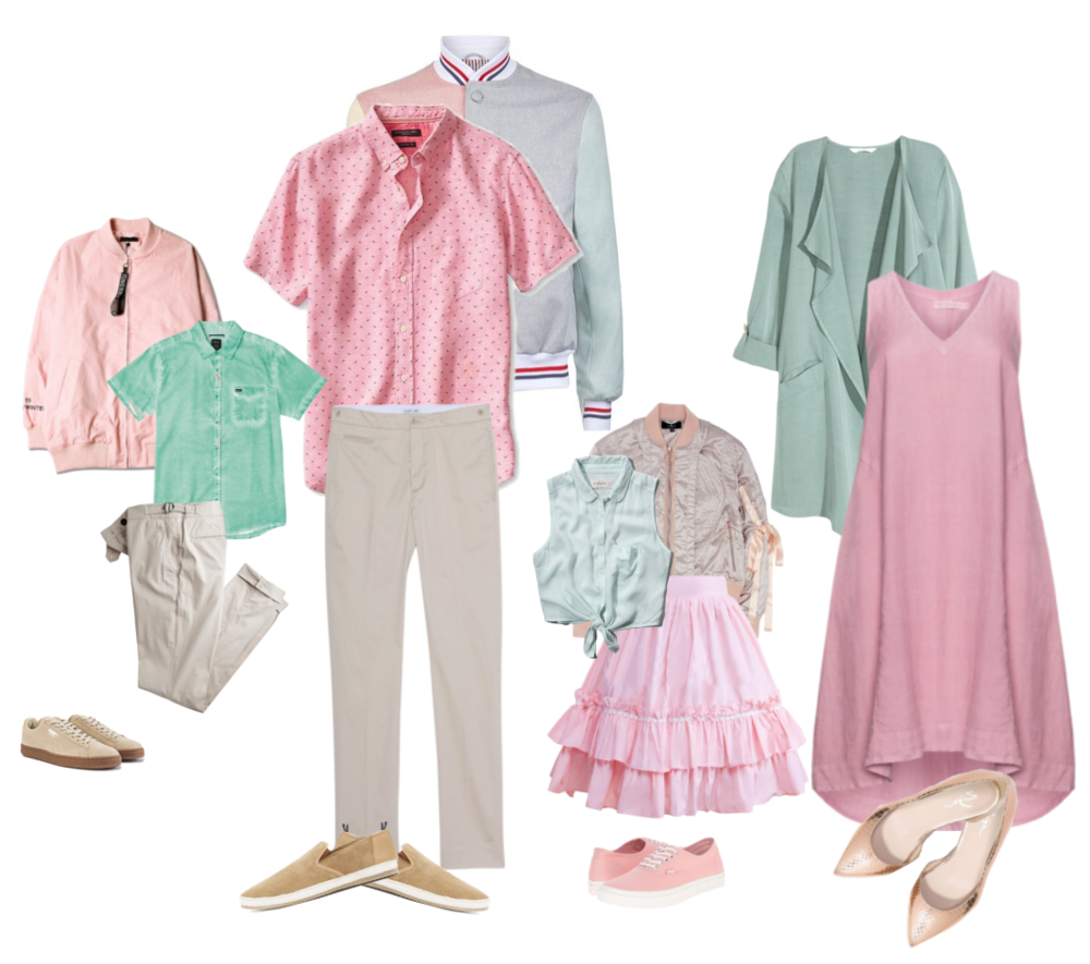 Комплекты в нежных тонах. Фотограф в Екатеринбурге Наталья Русских