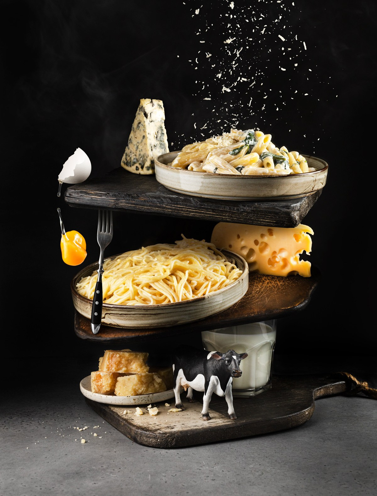 Паста в слоях