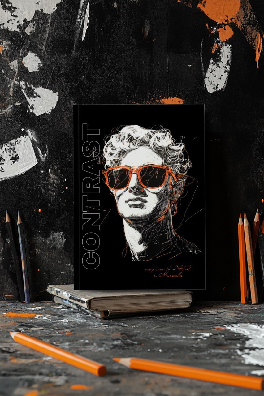 Дизайн Давид (Контраст). Medlori fotobook Выпускные альбомы в Липецке Лариса Медведева