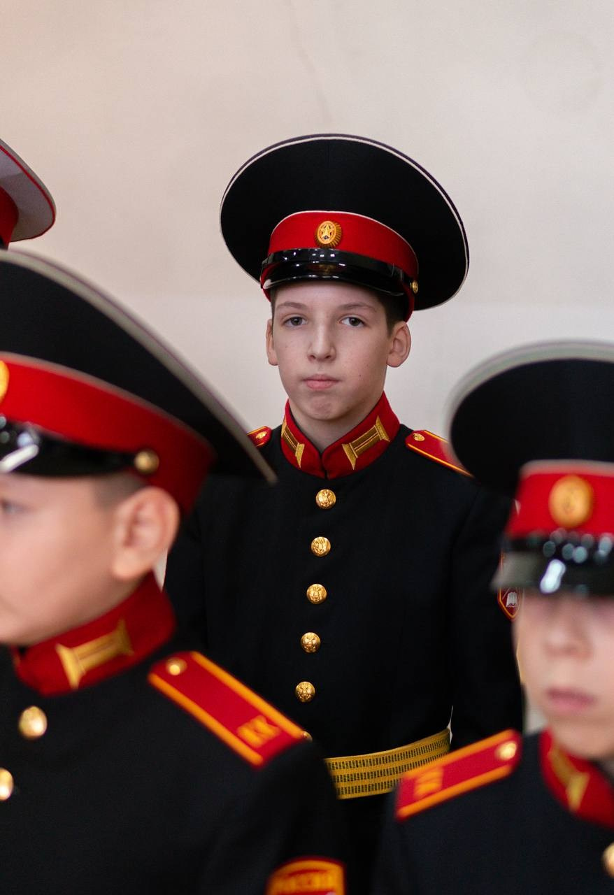 Благочинный Северо-Западного округа поздравил кадетов с принятием Присяги. Саратовское Северо-Западное благочиние