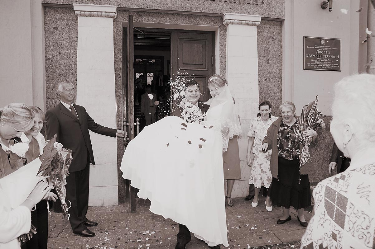 Свадьба Рита и Сергей Обработка в стиле 80-х. Skazka.wfolio.pro
