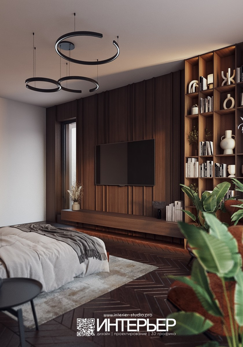 Дом Тамирлана и Айшат. 2 этаж. Дизайн интерьера, 3D визуализация и 3D моделирование. Создание проектов и чертежей. КМВ: Кисловодск, Пятигорск, Ессентуки и удаленно