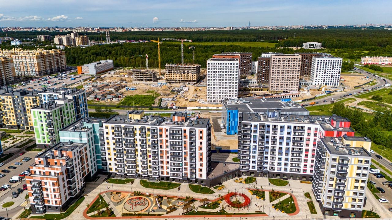 Аэросъемка / съемка с квадрокоптера. Студия визуального контента в Санкт-Петербурге и Москве