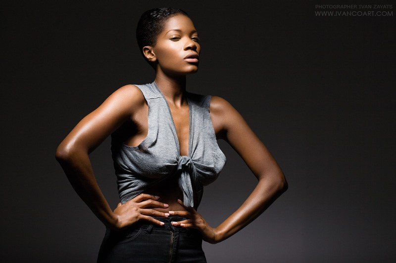 Model tests photo shoot in Minsk