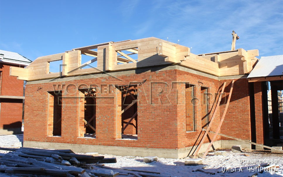 «Каменка» 366 кв. м. Проекты деревянных домов