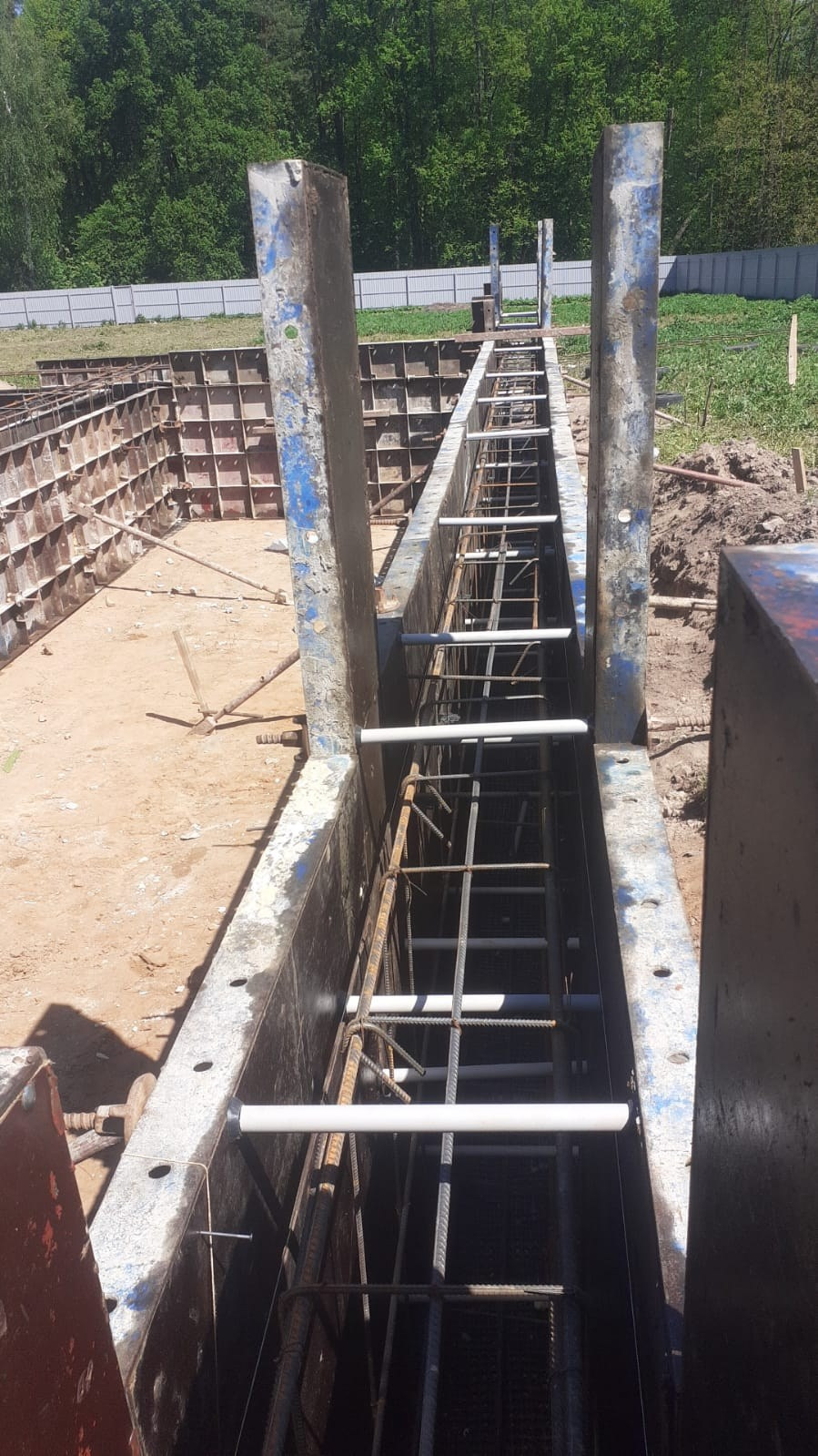 Ставим опалубку