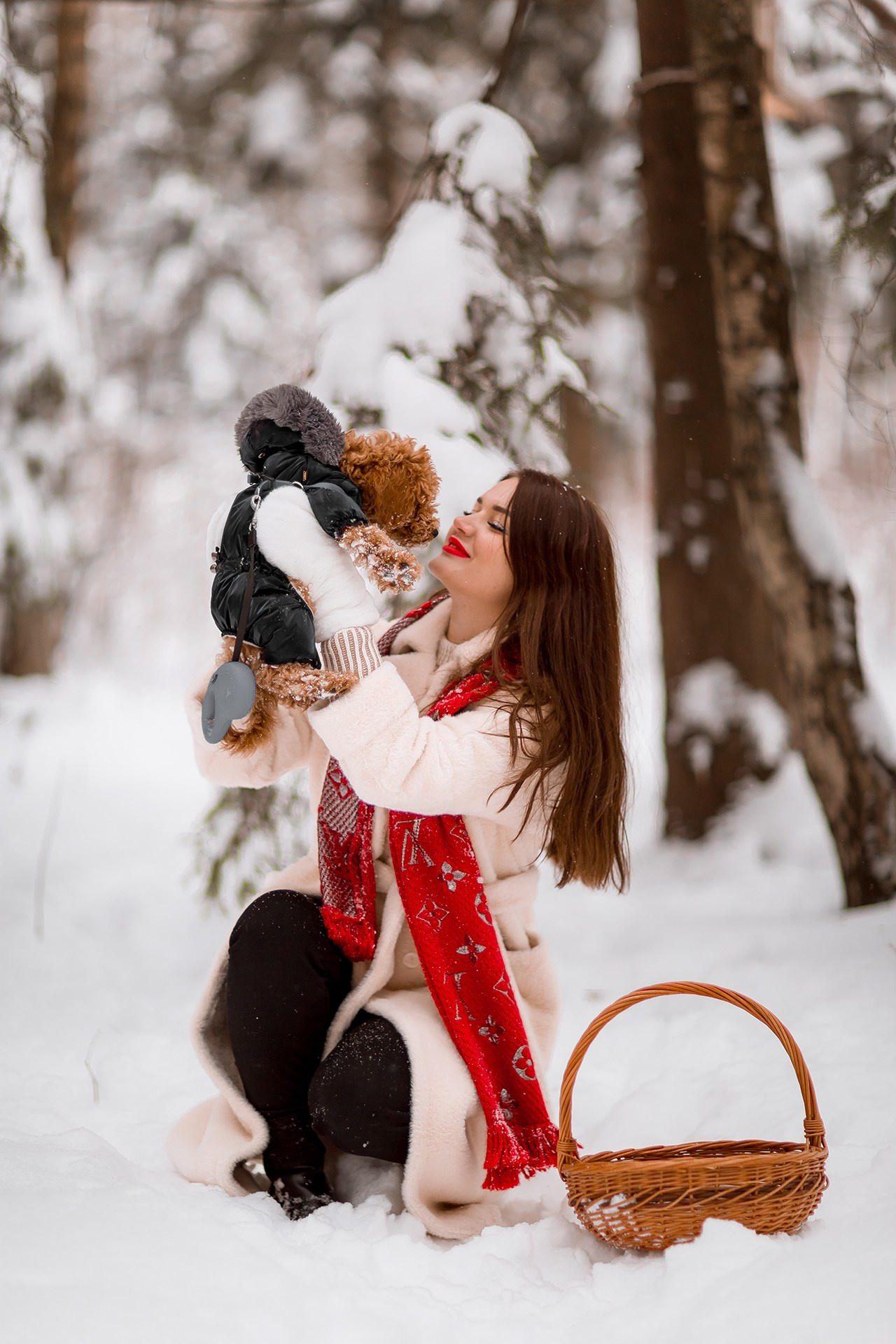 Зимние фотосессии. Katerina Schastlivaya