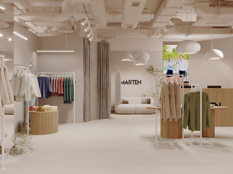 Магазины MARTEN WEAR. АСТАХОВА DESIGN дизайн интерьера +7 985 220 6109