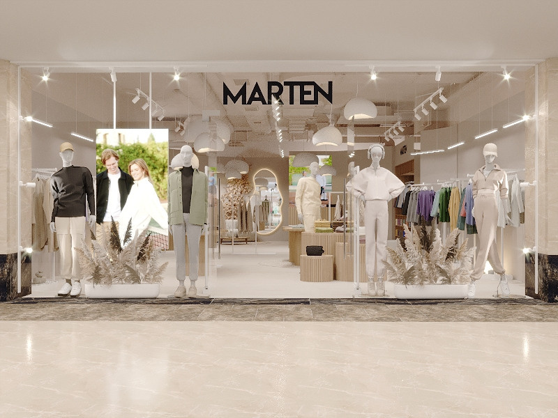 Магазины MARTEN WEAR. АСТАХОВА DESIGN дизайн интерьера +7 985 220 6109