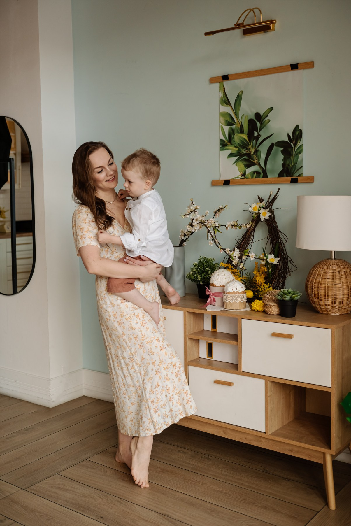 Семейная. Пасха с цыплятами. Свадебный и сеейный фотограф в Санкт-Петербурге Елена Худякова