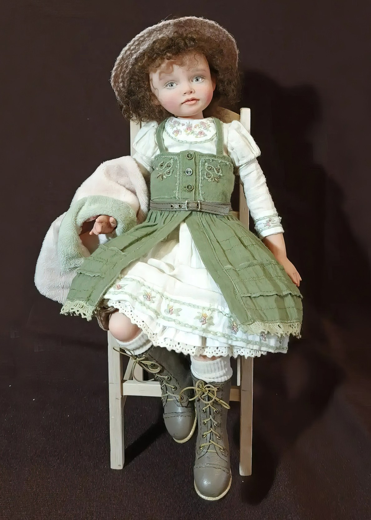 Авторские куклы Марины Новожиловой. Художественная мастерская