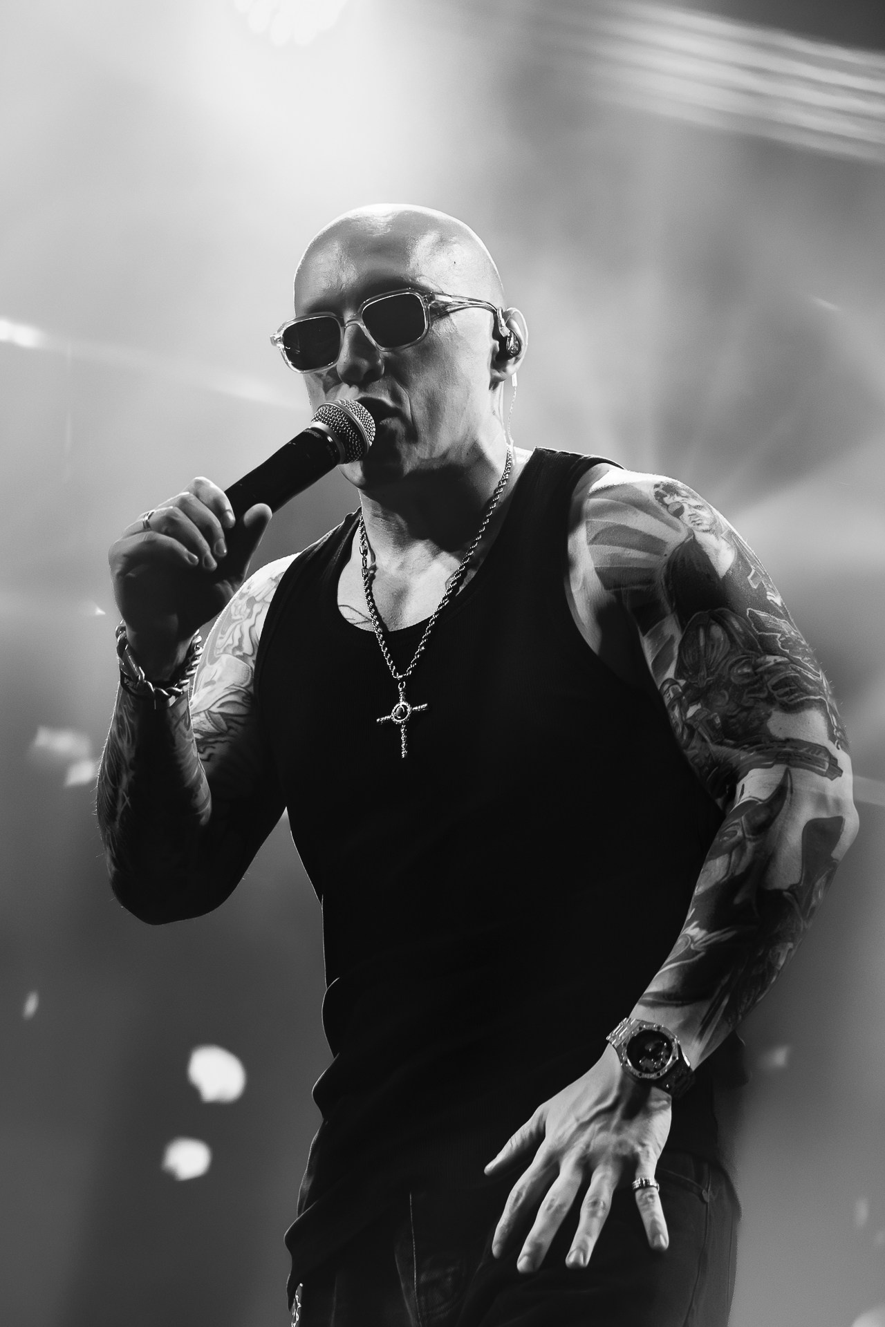 Концерт группы Заточка, 04.07.25, Red Summer, Красный Октябрь. Юрий «Новокаин» Симонов.