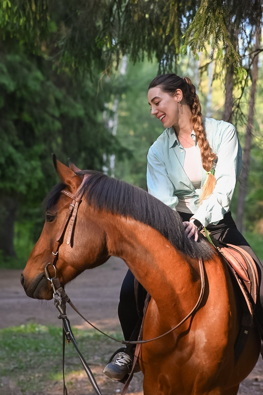 Фотопрогулка верхом. LifeStyle фотограф Анна Воробьёва Санкт-Петербург