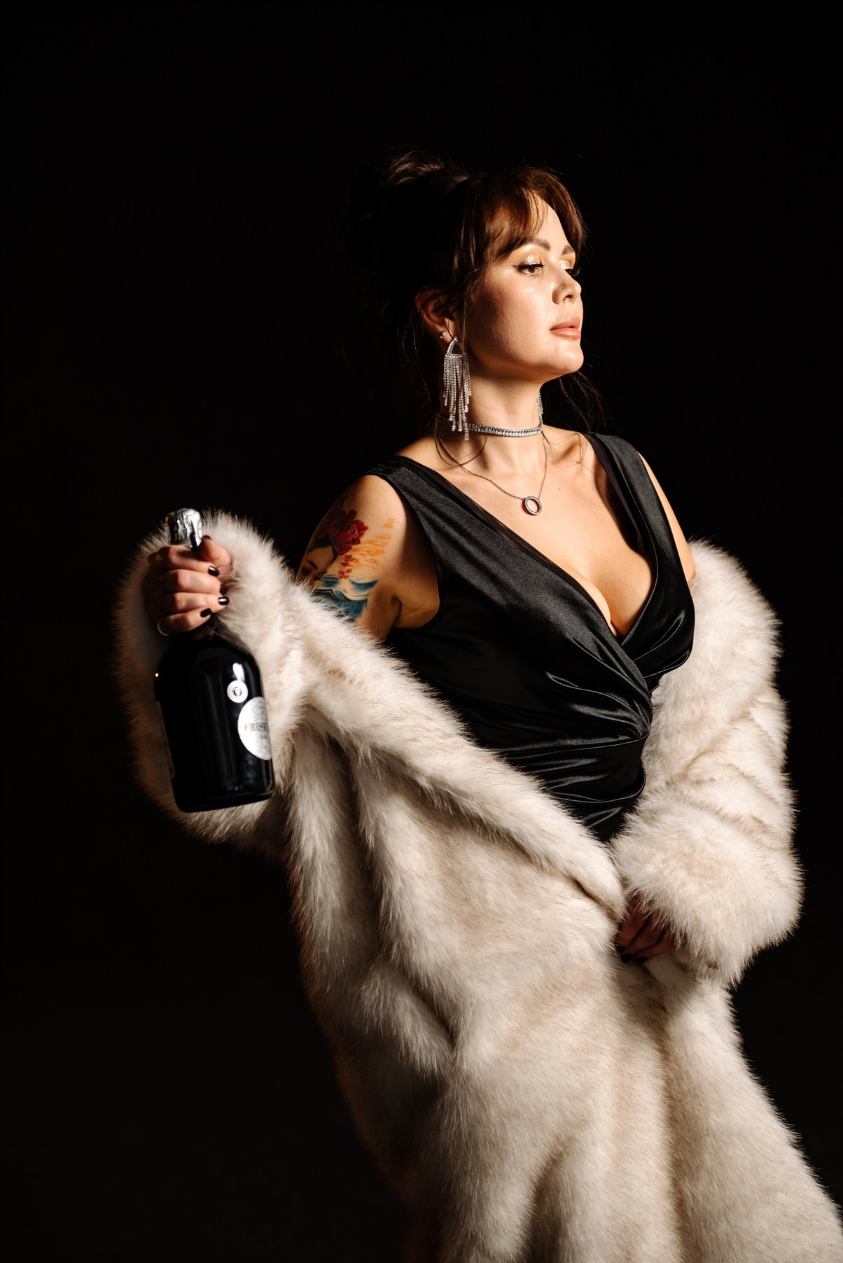 Индивидуальная. В шубке. Свадебный и сеейный фотограф в Санкт-Петербурге Елена Худякова