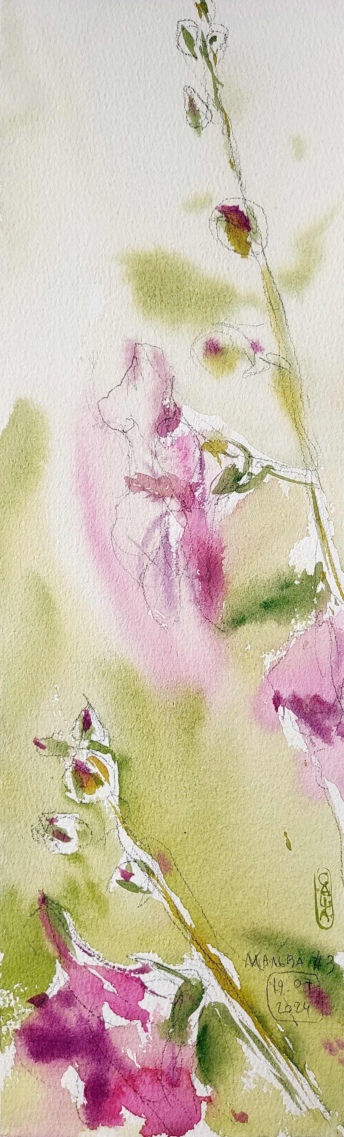 Flowers. Alexander Manaenkov | Watercolor Artist from Siberia