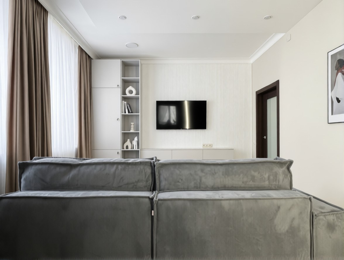 интерьерная фотография гостиной 