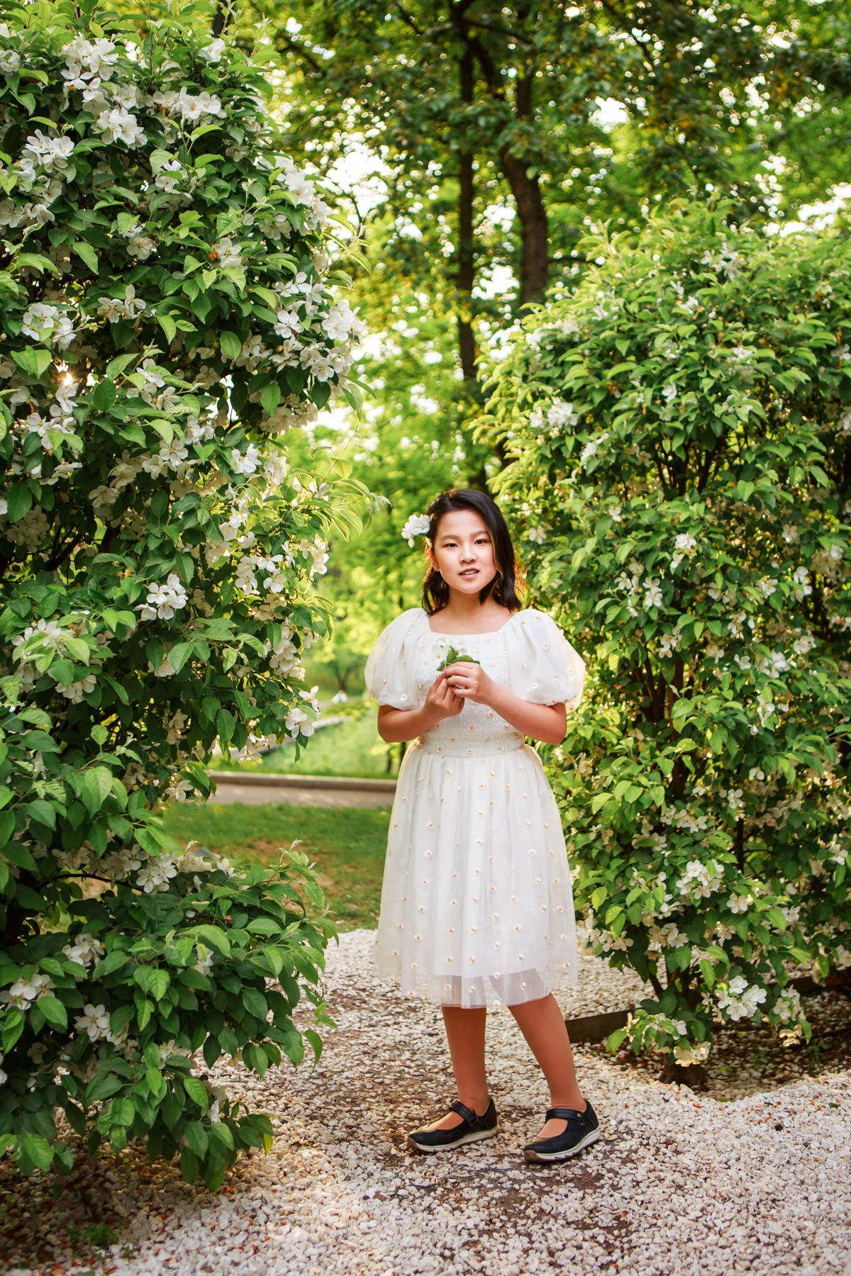 Весеннее цветение в парках. Семейный и детский фотограф в Москве Мария Быкова